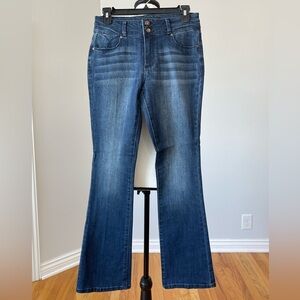 Catherine Malandrino size 4 flare jeans denim